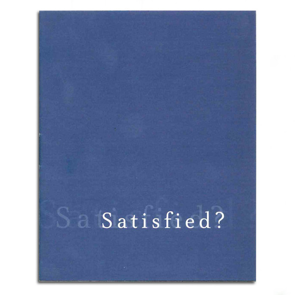 Satisfied? Front cover