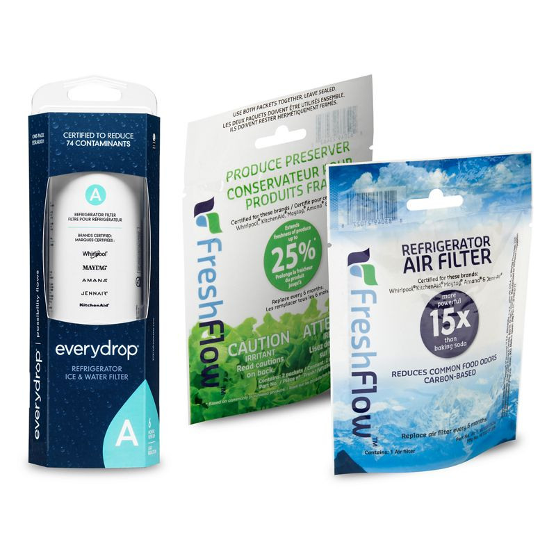 everydrop Refrigerator Water Filter A - EDRARXD1 - Multi-Pack (EDRARXVR6)