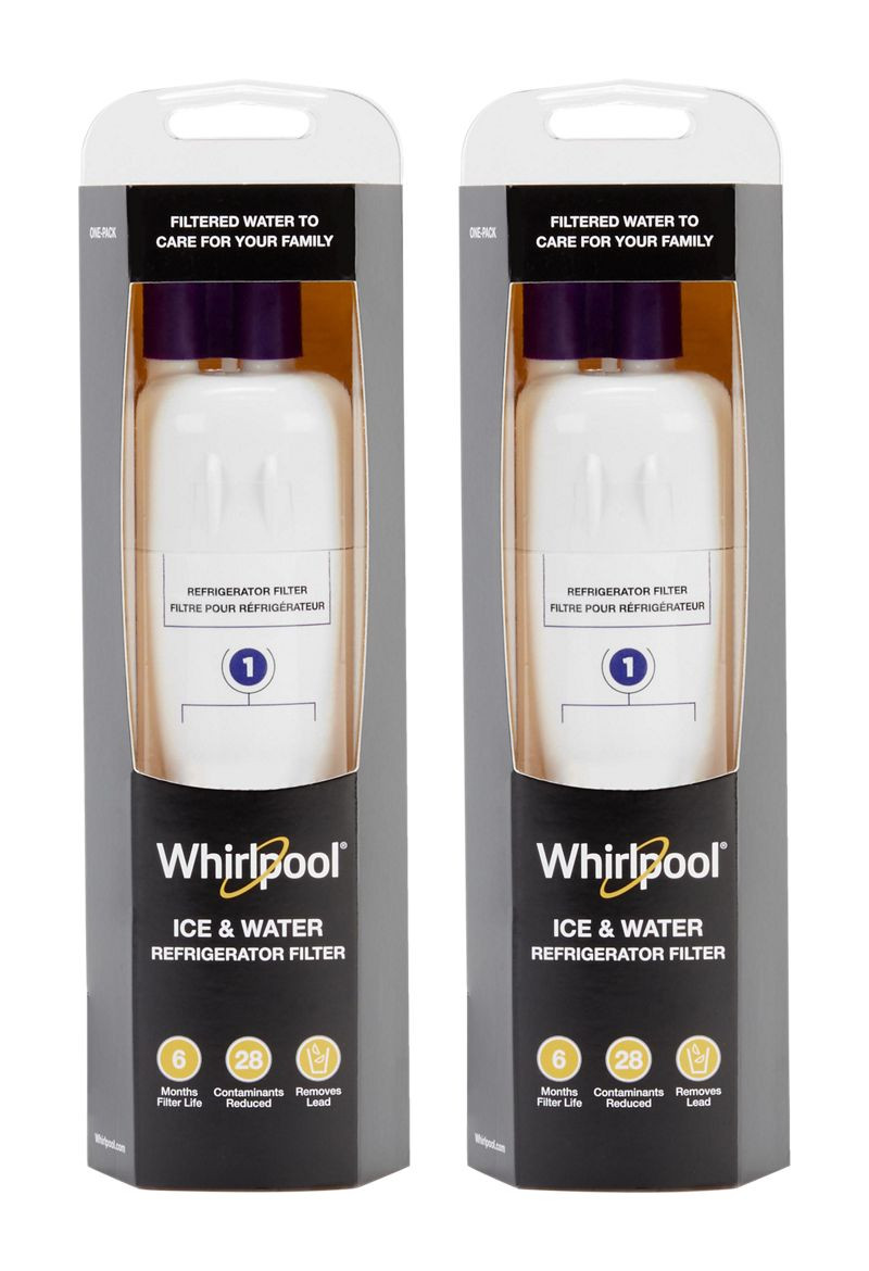 Whirlpool Refrigerator Water Filter 1 - WHR1RXD1 - 2 Pack (WHR1RXV2P)
