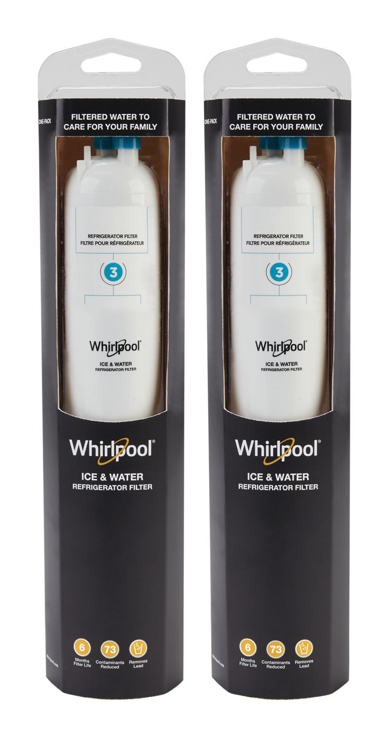Whirlpool Refrigerator Water Filter 3 - WHR3RXD1 - 2 Pack (WHR3RXV2P)