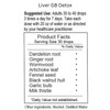 Liver GB Detox Herbal Tincture