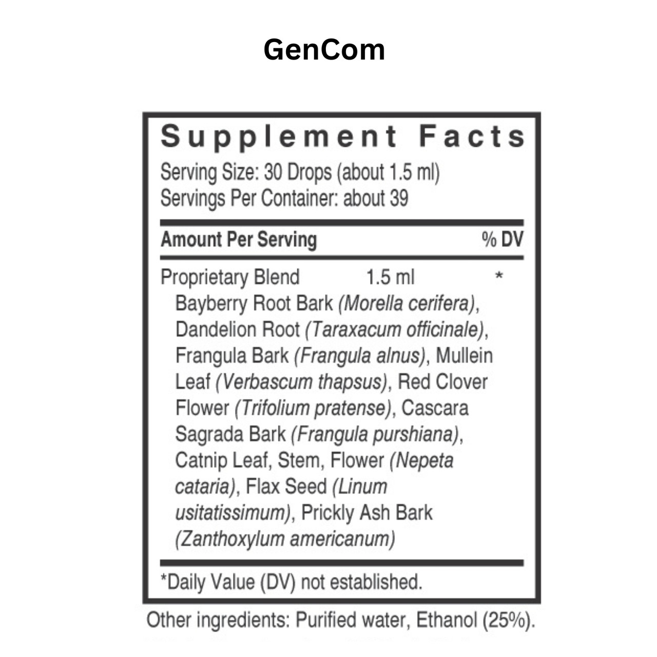 GenCom Herbal Tincture