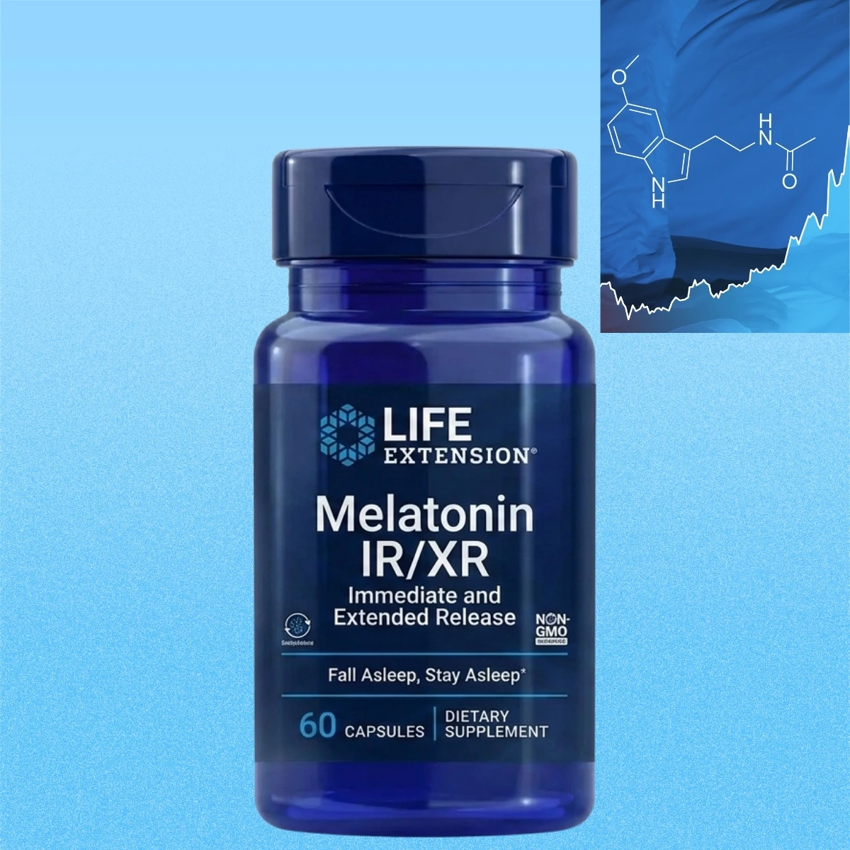 Melatonin IR/XR immediate and Extended Release