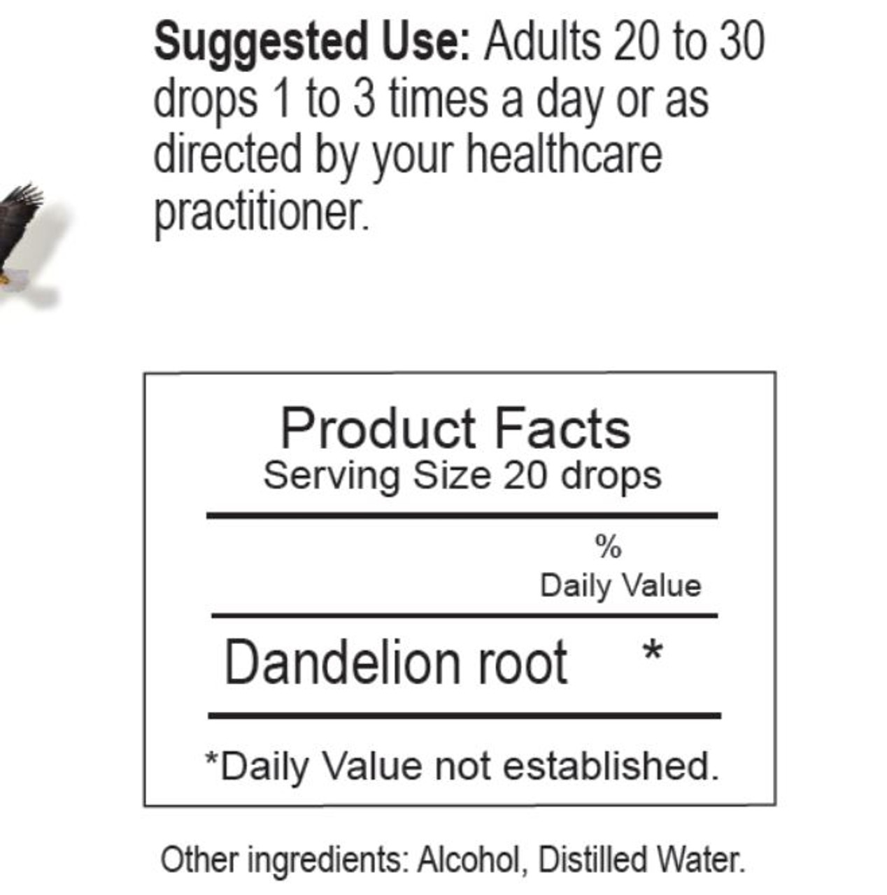 Dandelion Root Herbal Tincture