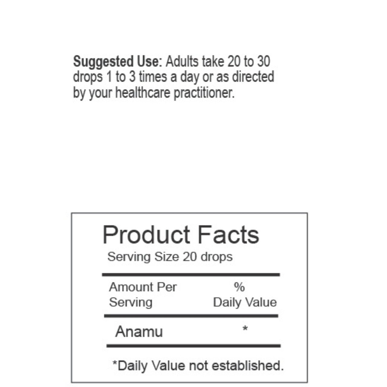 Anamu Herbal Tincture