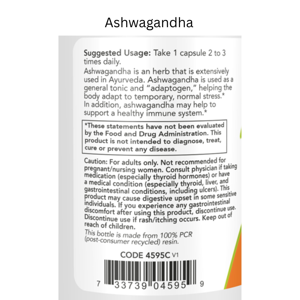 Ashwagandha Ayurvedic Adaptogen