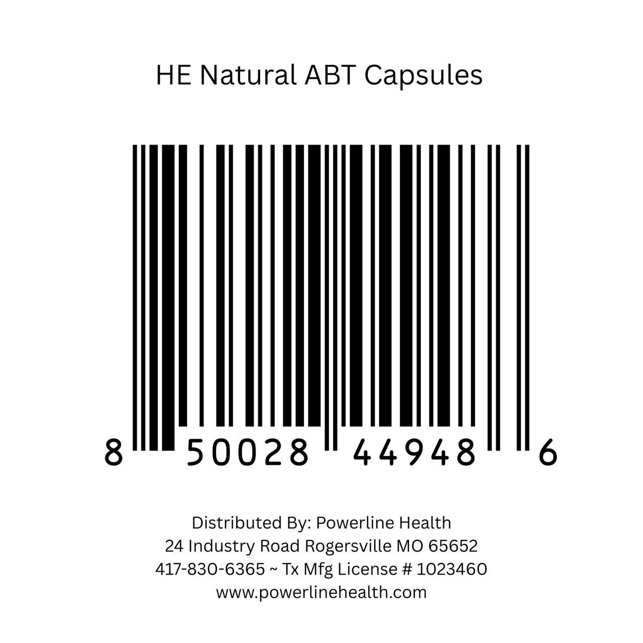 Natural ABT Herbal Caps