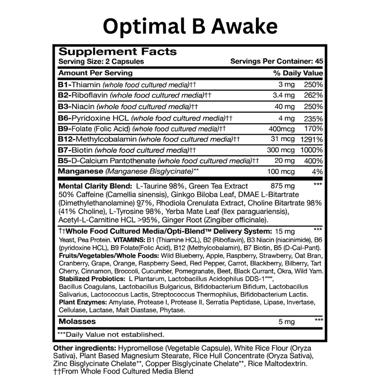 Optimal B Awake