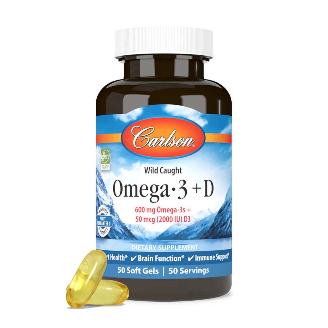 Omega-3 + D 600 mg