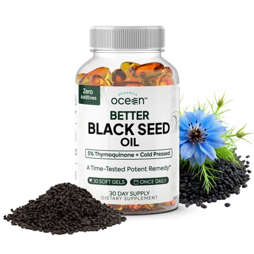 Better Black Seed Oil 520 mg, 30 Soft gel