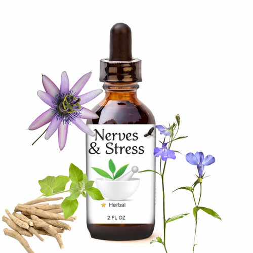 Nerves & Stress Herbal Tincture