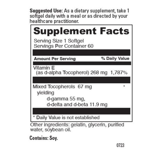 Natural-E 400 IU with Mixed Tocopherols