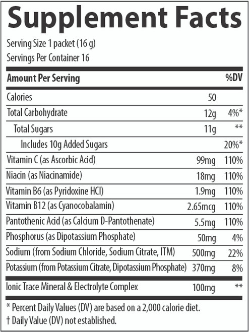 Hydration I.V. Electrolyte Drink Paks