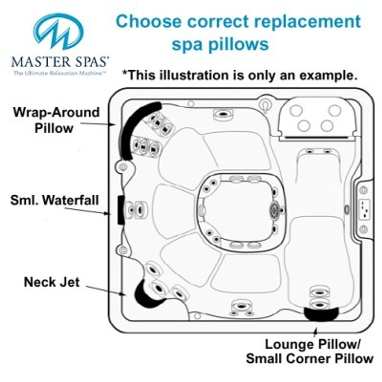 Master Spas Legend Series Lounge (2003 To 2004) X540702 Master Spa