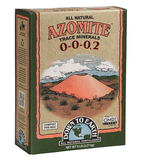 Down To Earth AZOMITE Fertilizer - 5 lb