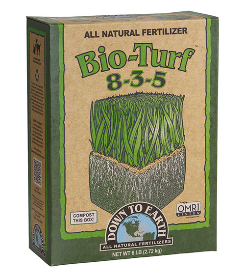 Down To Earth Bio-Turf Fertilizer - 6 lb