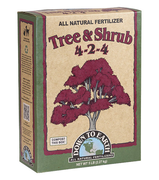 Down To Earth Tree & Shrub Fertilizer - 5 lb