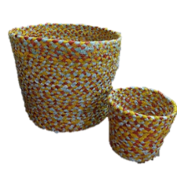Seagrass Mulit-Color Basket