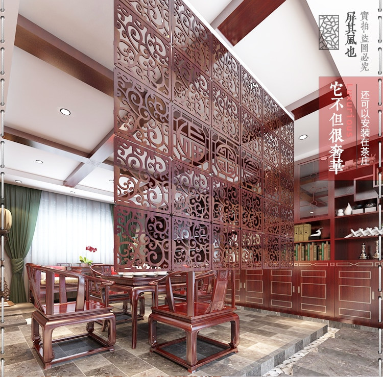 Decorative lattice panel close-up with product watermark