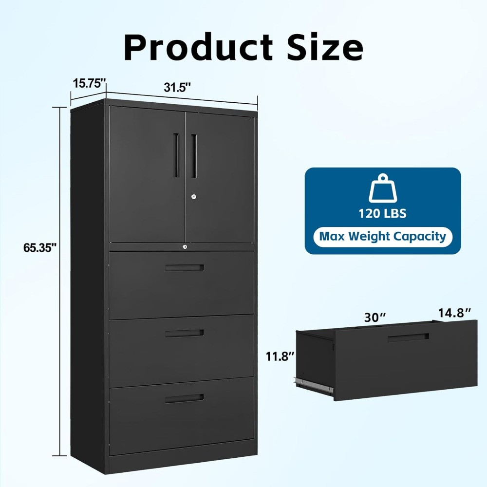Product size diagram with dimensions 65.35" height, 31.5" width