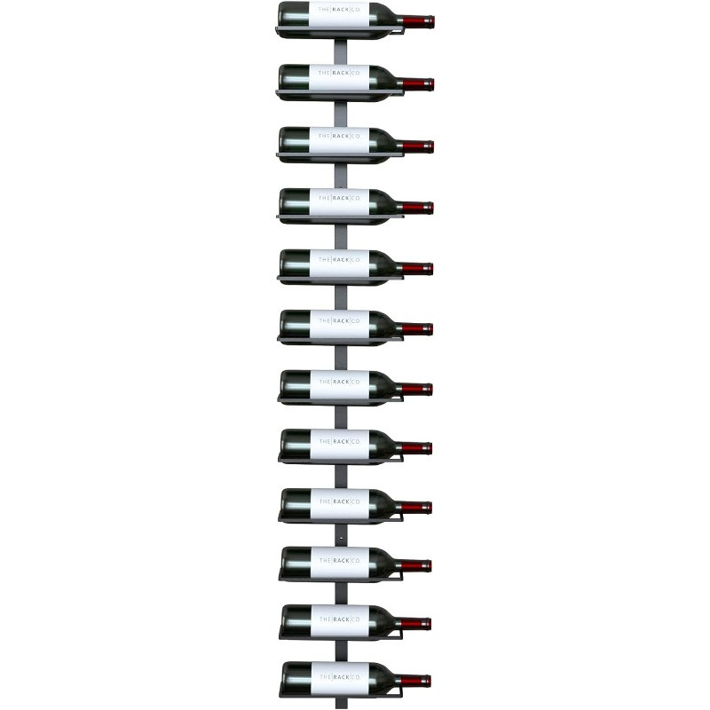 Close-up stacked wine racks