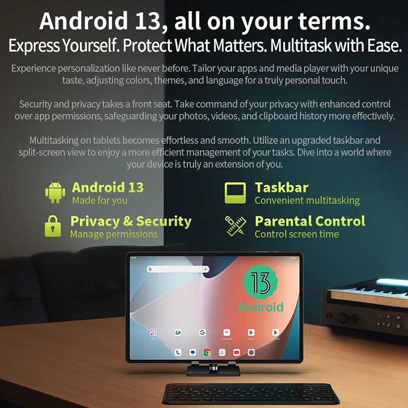 Teclast T50Pro Android 14 Tablet T50 Pro MTK G99 8-core 11