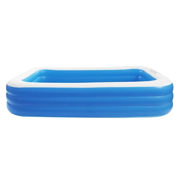 Inflatable Pool Rectangle Inflatable Swimming Pool Rectangular 3 Layer Pvc Pool Summer Outdoor ...