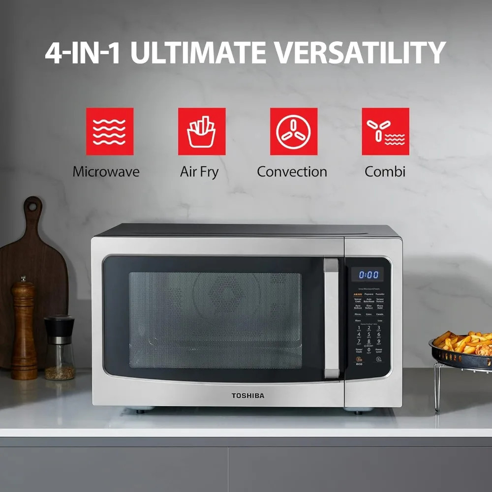 TOSHIBA 4-in-1 ML-EC42P(SS) Countertop Microwave Oven - Thumbnail 2