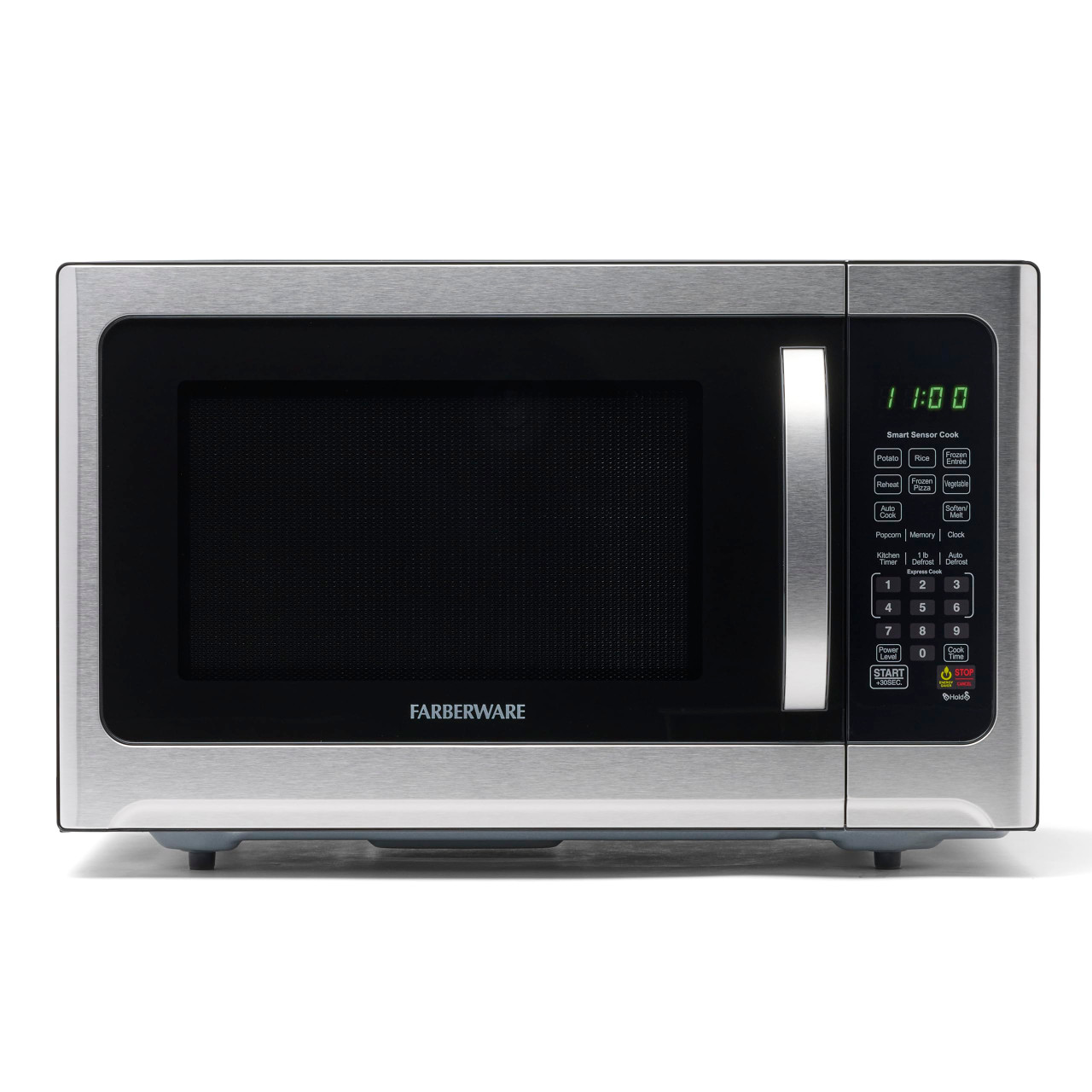 Farberware Countertop Microwave 1100 Watts, 1.2 cu ft Smart Sensor