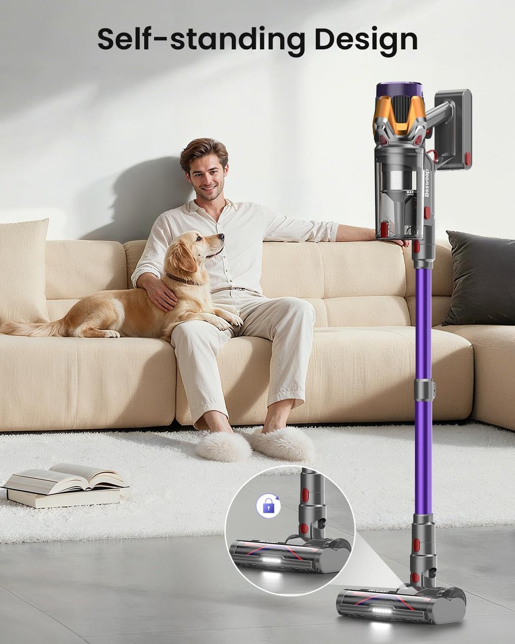 Besweep Cordless Stick Vacuum - Thumbnail 5