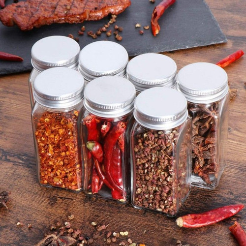Kitchen 12pcs Spice Jars Organizer Spice Rack Seasoning Pots Set Salt and Pepper Spice Tools Bottle Kitchen Gadget Sets