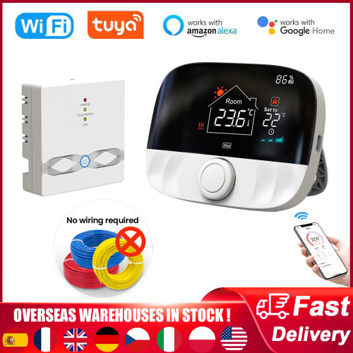 Tuya WIFI Temperature Controller Programmable Timing Setting Gas Boiler Thermostat For Alice Alexa Google