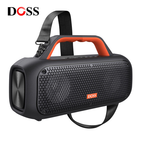 DOSS Outdoor Camping IPX6 Waterproof Portable Sound Box 60W High Power Deep Bass Bluetooth Wireless Speaker