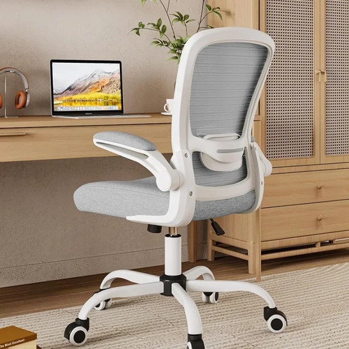 Home Office Chair, High Back Desk Chair, Ergonomic Mesh Computer Chair with Adjustable Lumbar Support and Thickened Seat 