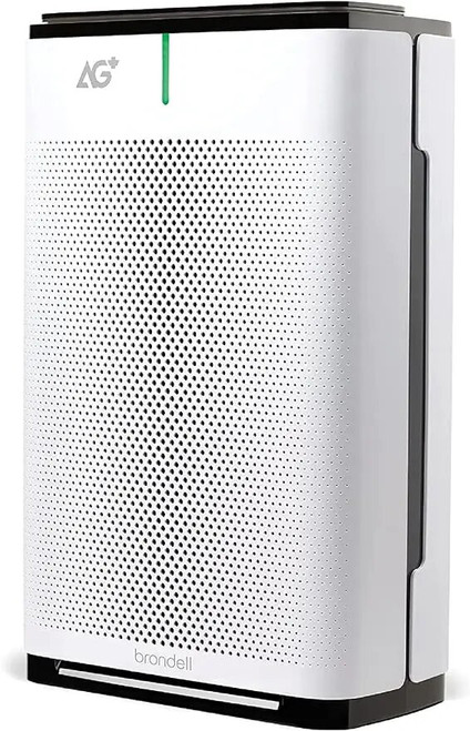 Brondell P700BB-W Pro Air Purifier Clean Air Filter With AG+Technology for Bedroom, Home Office,Reduces Odor from Smoke and Pets