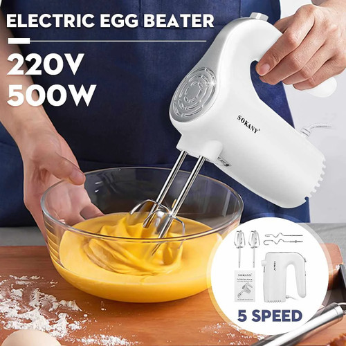 800/500W Electric Hand Mixer Whisk Egg Beater Cake Baking Home Handheld Small Automatic Mini Cream Food Whisk 