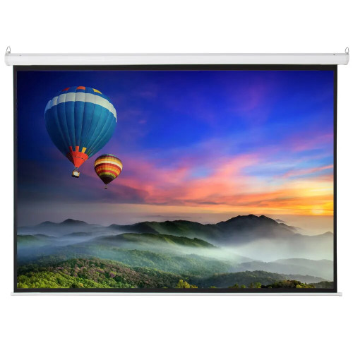 100 INCH 4:3 Manual Projector Screen for Home Theater Classroom Conference Room Projection