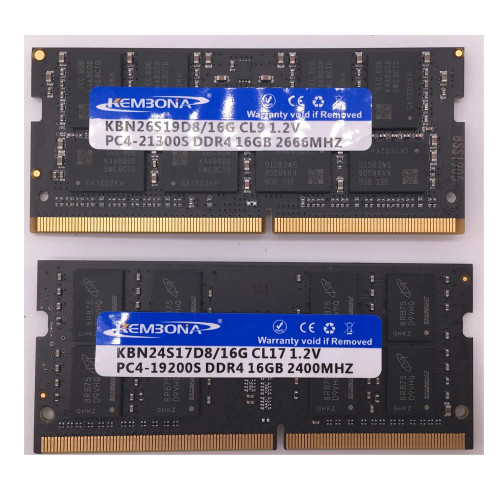 KEMBONA LAPTOP DDR4 KIT(2X16GB) 2400MHZ 2666MHZ for Notebook RAM 32GB 260PIN SODIMM RAM Stick Free Shipping