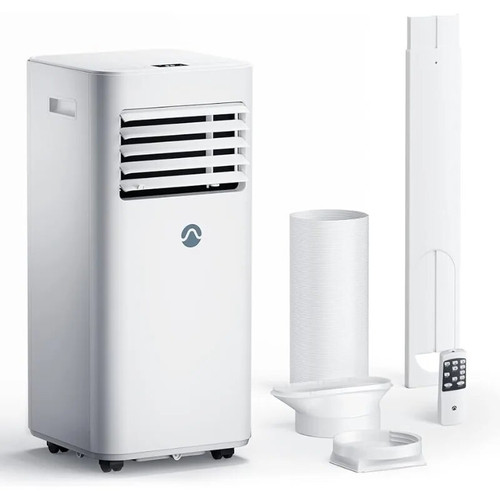 Portable Air Conditioners, 10000 BTU Portable AC for Room up to 450 Sq. Ft., 3-in-1 AC Unit, Dehumidifier & Fan, 24H Timer