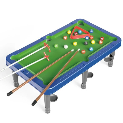 Mini Tabletop Pool Table Desktop Billiards Sets Children's Play Sports Balls Sports Toys for Xmas Gift  and Family Fun Entertainment