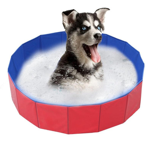 Swimming Pool For Dogs  Pet Bath Swimming Tub Bathtub Outdoor Indoor Collapsible Bathing Pool Summer Gifts for Dogs Cats Kids