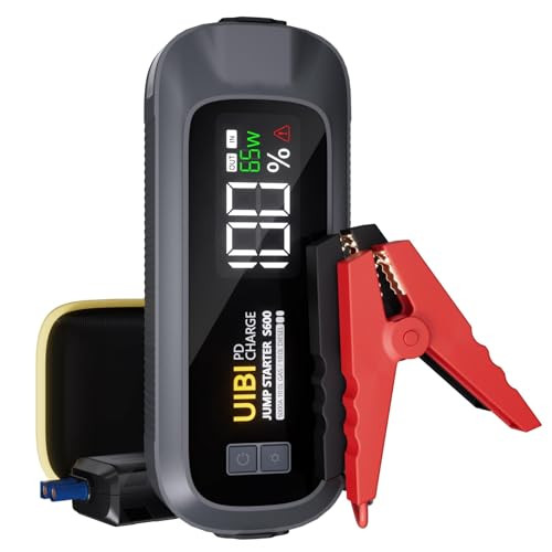 S600 Jump Starter, 5000A Car Battery Jumper Starter Portable 12V Lithium Battery Jump Box | All Gas/10.0L Diesel