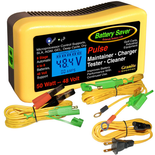 48 Volt 50W Pulse Charger, Maintainer & Tester