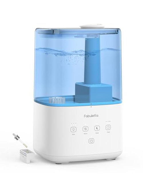 Humidifiers for Bedroom, Warm and Cool Mist Humidifier Large Room for Home, 45H Runtime