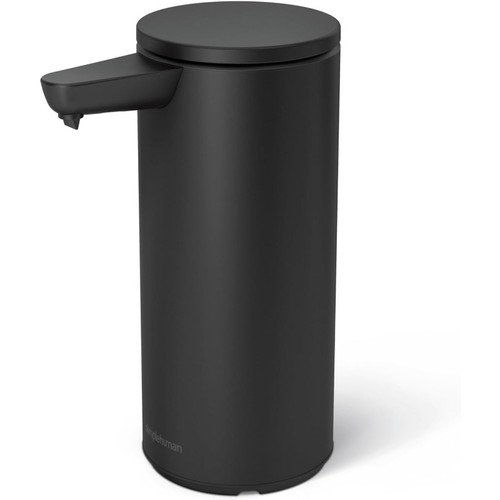 9 oz. Touch-Free Automatic Rechargeable Sensor Pump, Matte  Stainless Steel home appliance  soap dispenser  soap