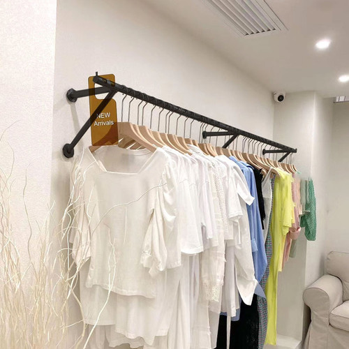 Elegant Cloth Racks Selling Long Extended Design Heavy Large Anti Slip Boutique Office Clother Hanger