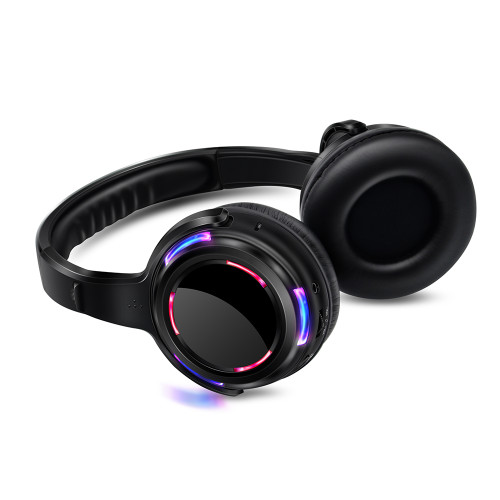 DJ Silent Disco Stereo Wireless Headphone Headset with Led Flashing Light For Quiet Party Clubbing Film