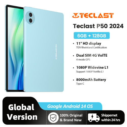 Teclast T50Pro Android 14 Tablet T50 Pro MTK G99 8-core 11