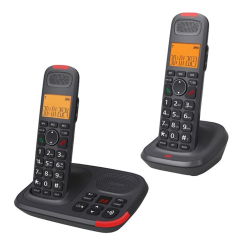 D1015TAM-D Telephone Home Offices Cordless Phone Low Radiation with High Clarity Speaker 