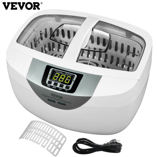 Ultrasonic Cleaner Mini Portable Washing Machine Ultrsound Dishwasher Stainless Steel Jewelry Fruits Contact Lenses